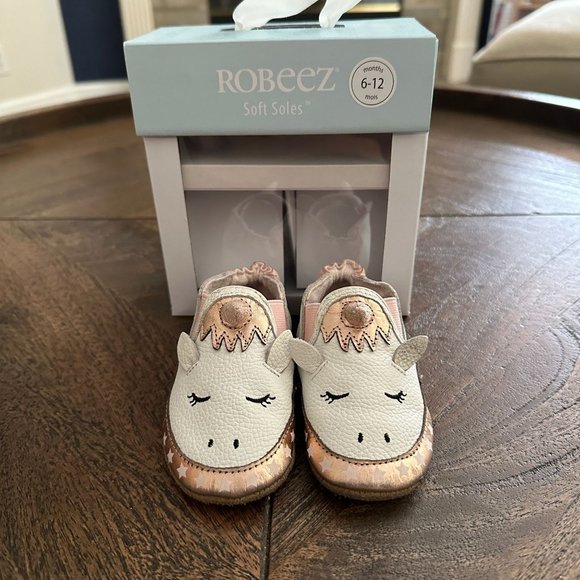 Robeez Other - Robeez Evie Soft Soles Unicorn